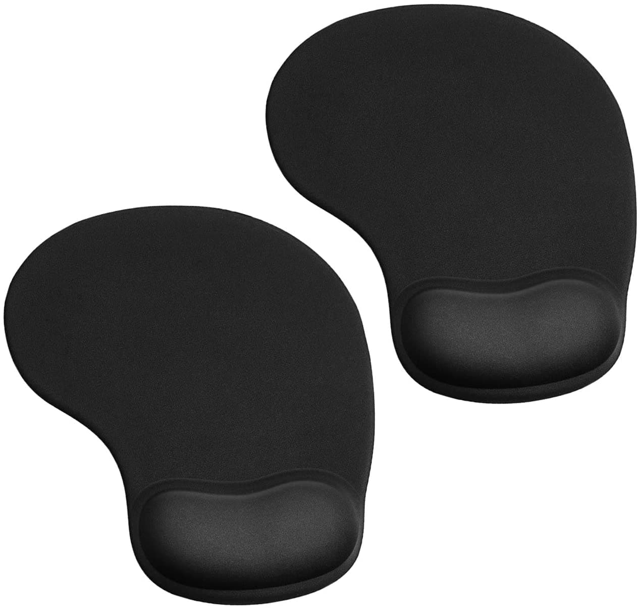 Ergonomic Mouse Pad with Memory Foam Wrist Support – Gel Cushion, Non-Slip Base, Smooth Tracking Surface – For Office, Home & Gaming Use