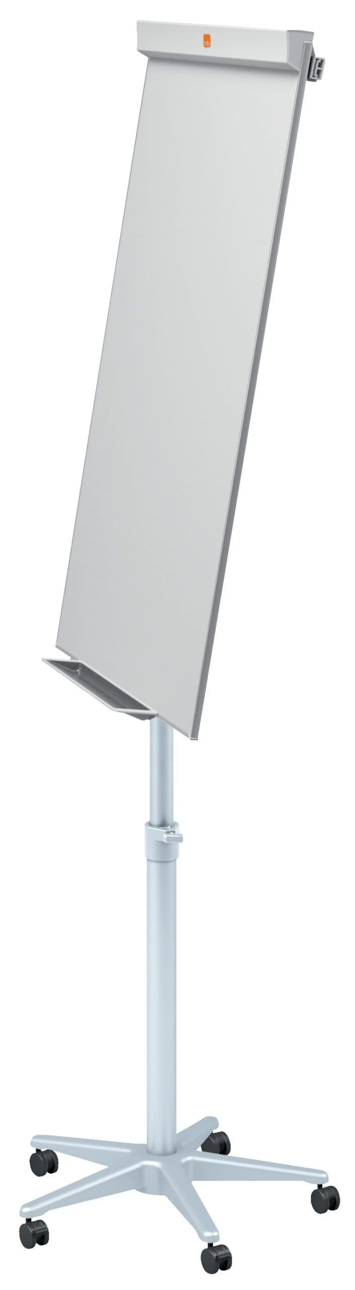 Nobo Impression Pro Whiteboard Magnetic Easel 70×100 cm – Height Adjustable with Locking Castors & Flipchart Pad Hooks 4