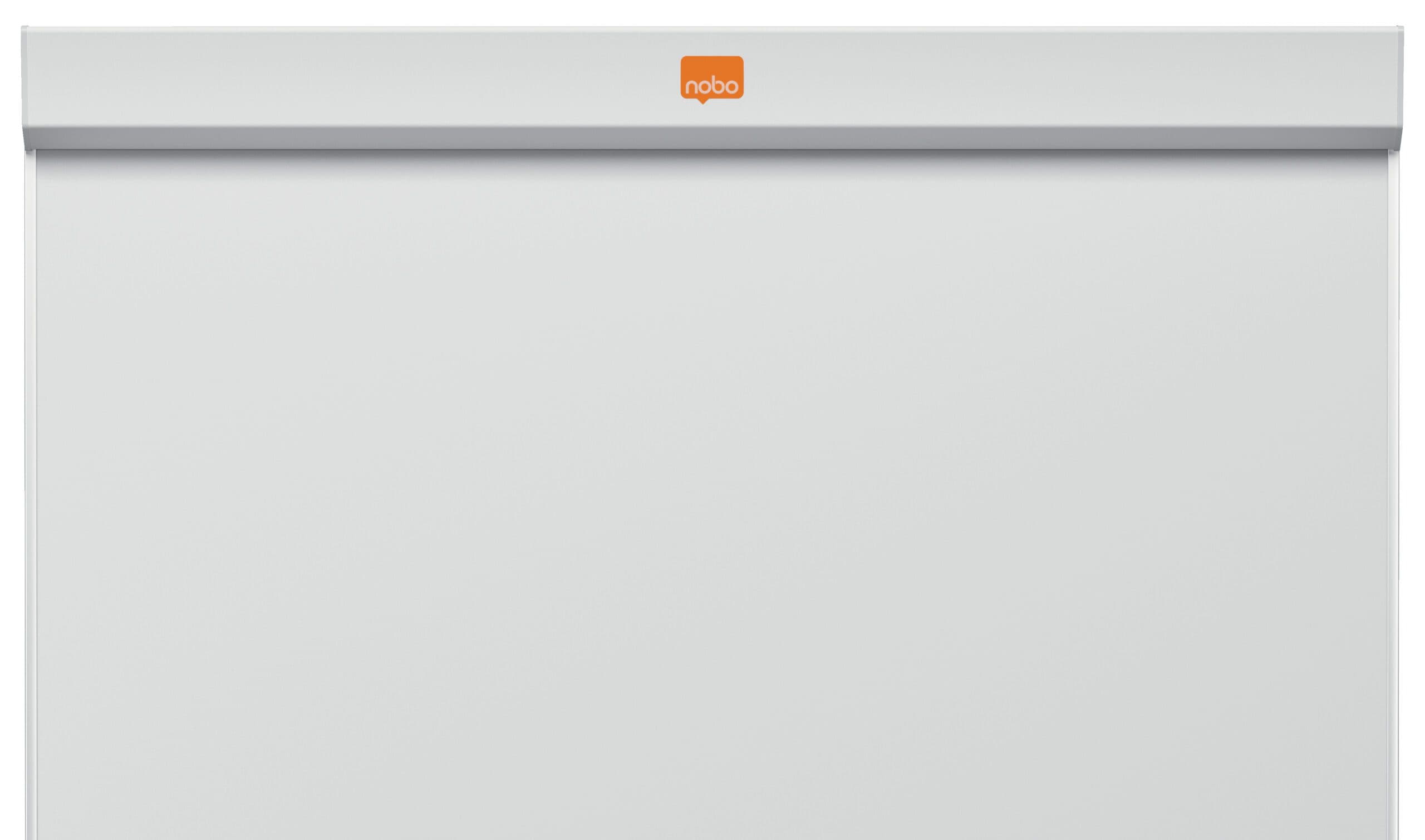 Nobo Impression Pro Whiteboard Magnetic Easel 70×100 cm – Height Adjustable with Locking Castors & Flipchart Pad Hooks 6