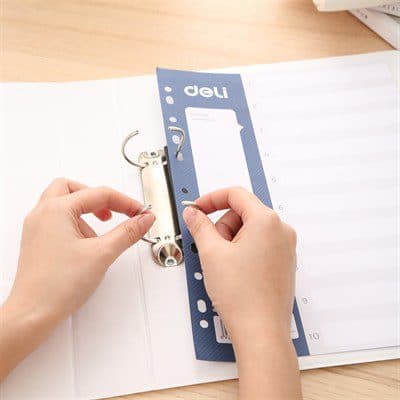 Presentation File 2-Ring Binder 206 – 2″, White – Durable Document Organizer 2