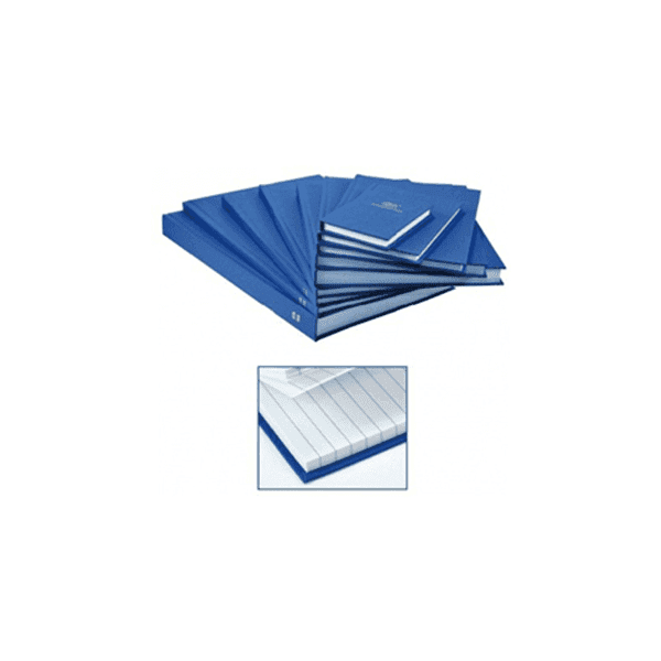 Manuscript Register Book 2QR – 96 Sheets, A7 Pocket Size, Durable School and Office Record Book