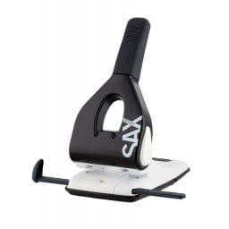 SAX 618 Heavy Duty 2-Hole Puncher – 65 Sheet Capacity | Office & School Paper Punch