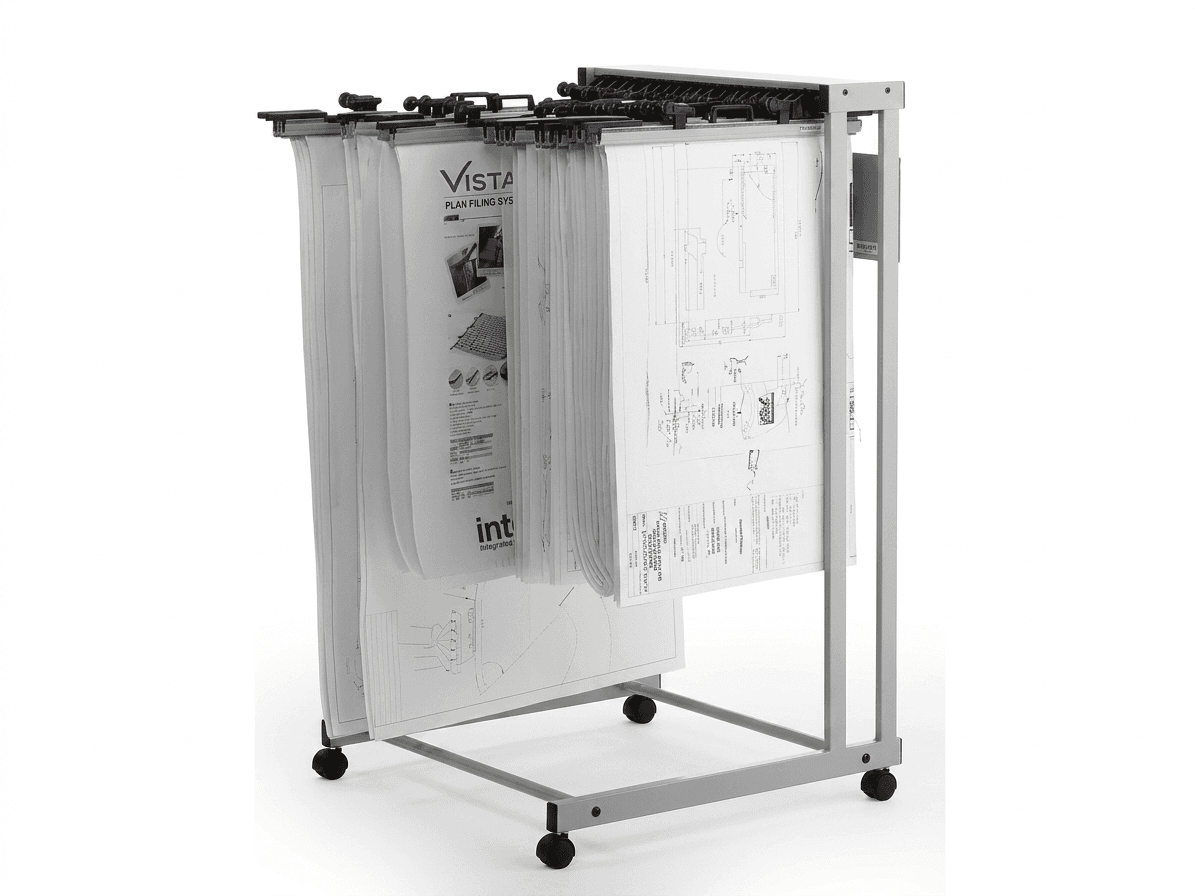 Vistaplan A1 Front-Loading Drawing Trolley