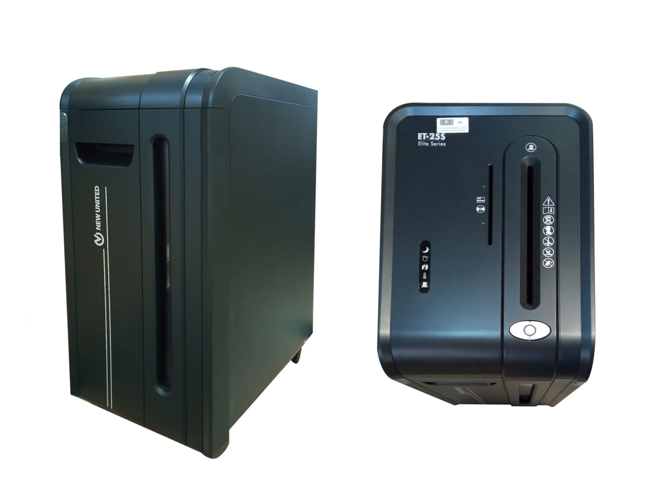 New United ET-25S Medium Duty Office Shredder | Strip Cut Paper Shredder for Home & Office Use