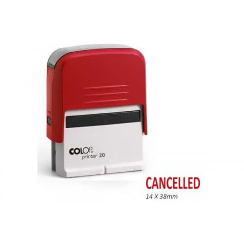 Colop Printer 20 Stamp – CANCELLED, Adjustable Office Printer Stamp