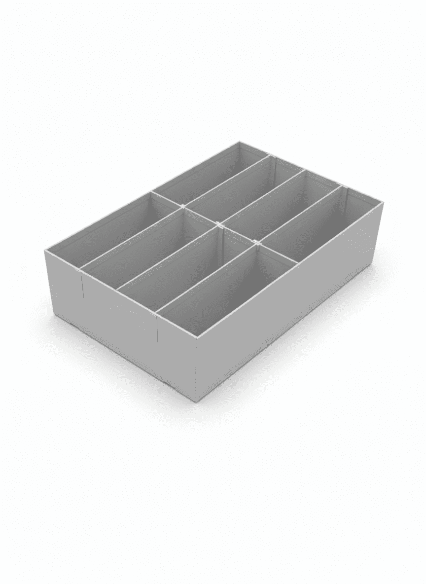 Passport Tray Holder for Filing Cabinets – Durable Organizer Tray for Documents, Passports & ID Storage