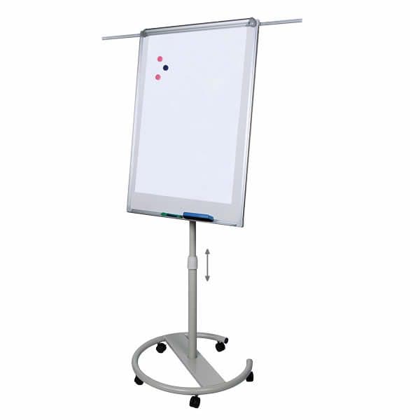 Flip Chart Board F13 ,Movable Magnetic Surface with Adjustable Side Arm for Office and Classroom Use