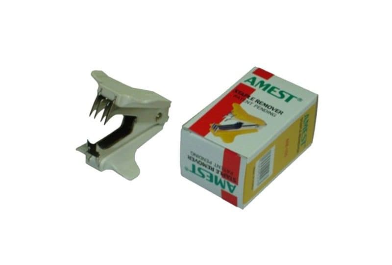 Amest Staple Remover AM-105 – 4 Teeth, Durable Office and School Staple Removal Tool