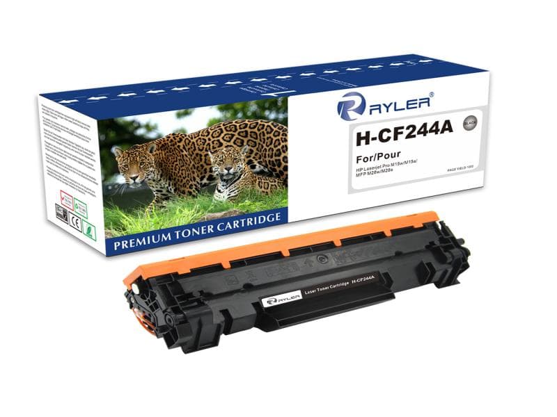 HP CF244A / 44A Compatible Toner Cartridge – Black | LaserJet Pro M15, MFP M28 Series Printer Toner