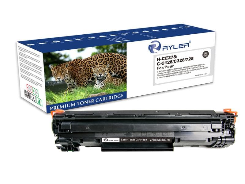 Compatible HP CE278A / 78A – Canon CRG 126, 326, 726, 926 Black Toner Cartridge – High Yield Replacement