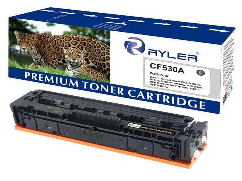 HP CF530A (CF205A) Compatible Toner Cartridge – Black | LaserJet Pro M252, M277 Series Printer Toner