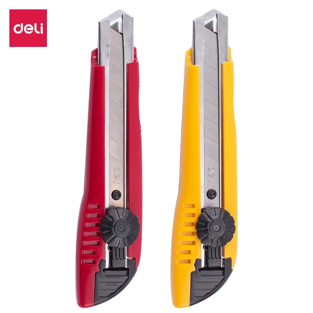 Deli E2043 Cutting Knife – Large Office Cutter – Precision Paper & Cardboard Cutter