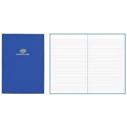 FIS Manuscript Book 4QR – A4 Ruled, 192 Sheets, Durable School and Office Writing Book