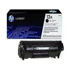 HP 12A Black Toner Cartridge – Original LaserJet Q2612A | Genuine HP Cartridge for Crisp, Professional Printing
