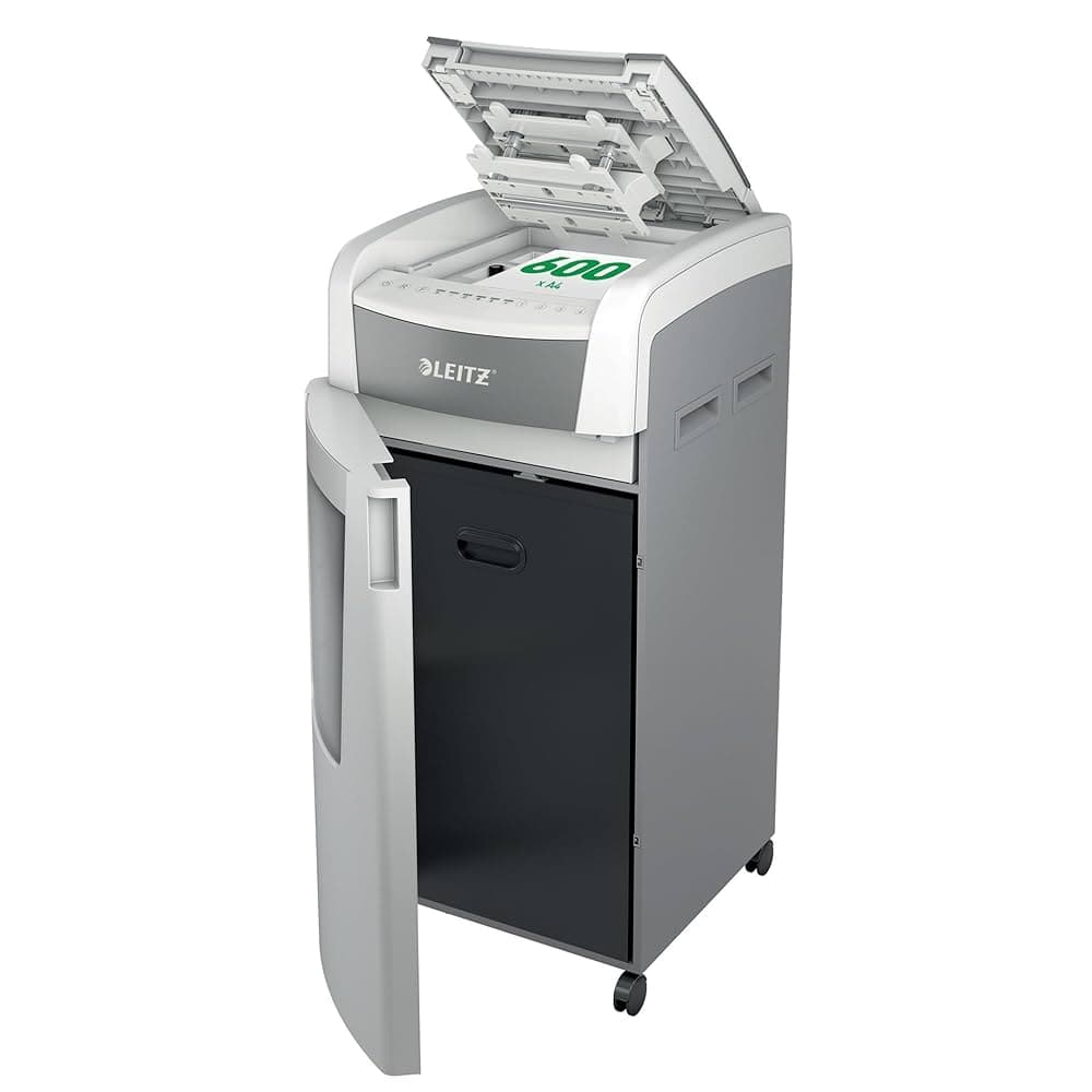 Leitz IQ Autofeed Office Pro 600 Automatic Paper Shredder P5 (LE8018-00)