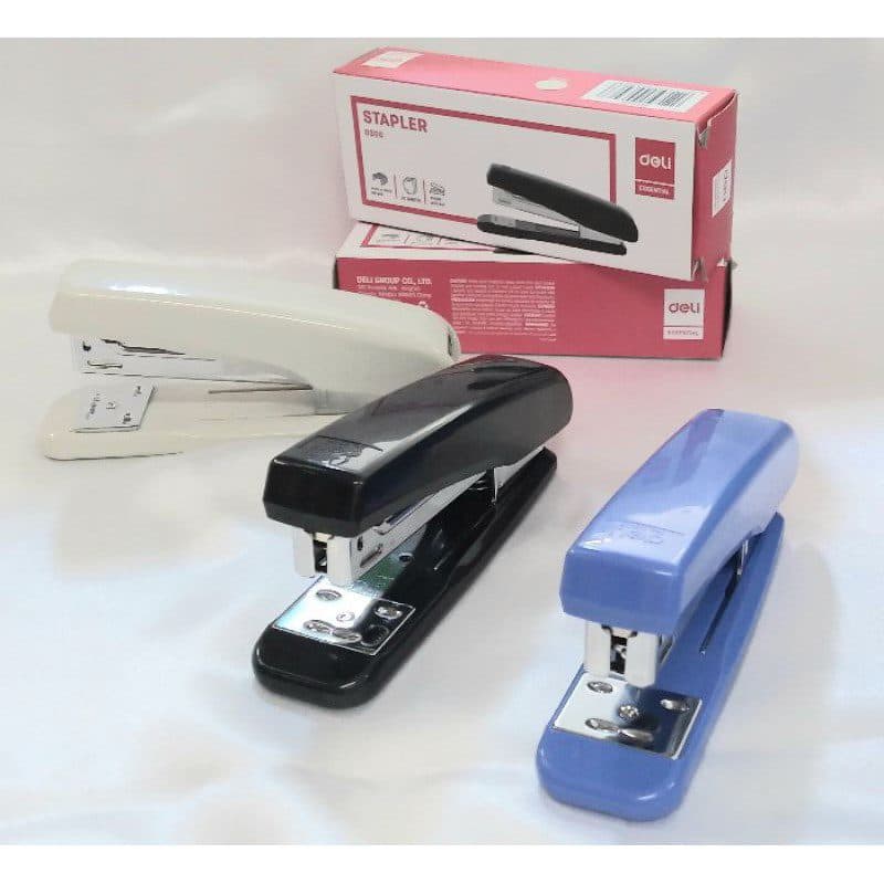 Deli 0306 Stapler – 20 to 25 Sheets Capacity, Uses 24/6 & 26/6 Staples, Compact Office Stapler