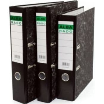 Alba Rado Box File – Full Spine (F/S), Broad 3″ Spine A4 Document Folder for Office & Home