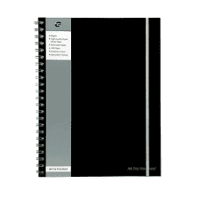 Pukka A4 Polypropylene Ruled Notebook – Durable Notebook for School, College, and Office