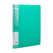 Deli E5002 Display Book – A4, 20 Pockets Document Folder for Office & School