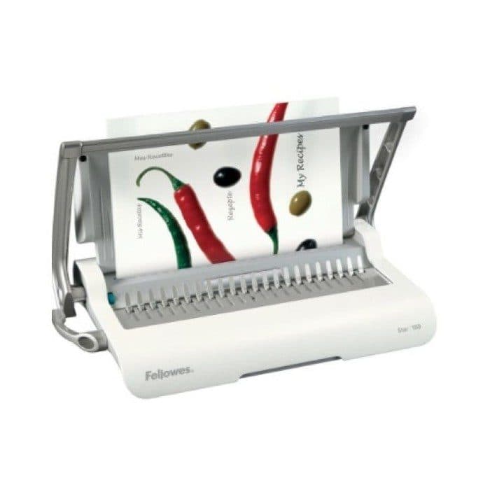Fellowes Star+150 Manual Comb Binding Machine – Compact and Reliable Manual Binding Solution for Professional Documents