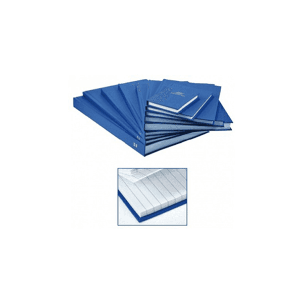 Manuscript Register Book 2QR – 96 Sheets, Blue, A4 Size, Durable School and Office Record Book