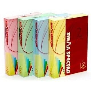Sinar Spectra Color Copy Paper, A4 Size, 80 GSM, 500 Sheets – Multipurpose Colored Printing Paper